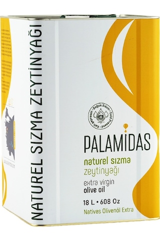 18 LT Tnk Soğuk Sıkım Natürel Sızma Zeytinyağı