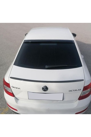 Skoda Octavia Uyumlu Yedek Parça 2013 - Arka Cam Üstü Spoiler