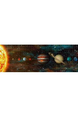 Nova Puzzle 1000 Parça Güneş Sistemi Panorama Puzzle