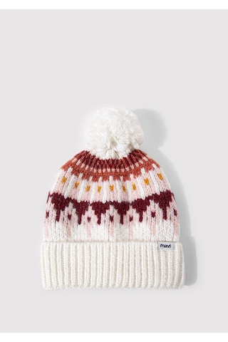 Mavi - Ponponlu Ekru Bere 1912801-34523 Ekru