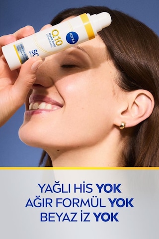 Nivea Q10 Günlük Gündüz Bakım Kremi SPF50 40 ML
