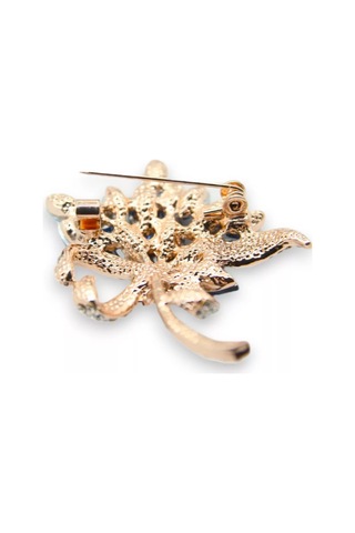 Fashion Jewelry Çiçek Broş Takı 170099283 Kırmızı