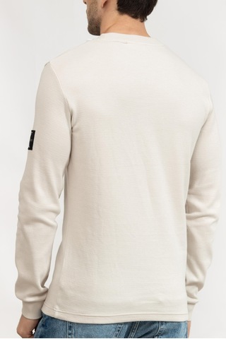 Calvin Klein Calvın Kleın Erkek Sweatshırt J30j323485-pdh J30j323485-pdh Bej Bej