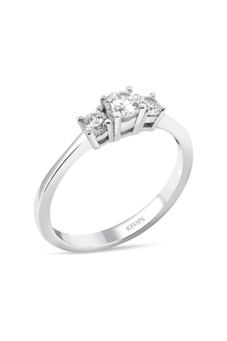 0.45 Karat Pırlanta Tria Yüzük