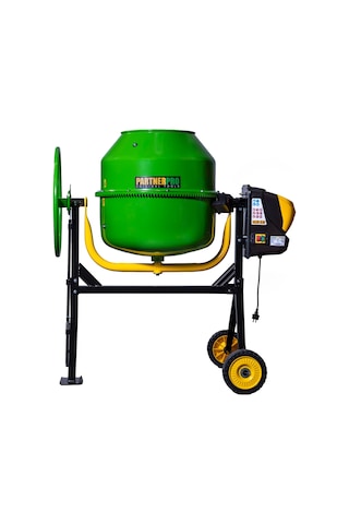 Partnerpro 205l Betoniyer Harç Karma Makinesi Karıştırıcı