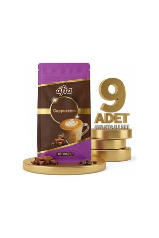 Afia Kapuçino 9x200 Gr Öğütülmüş