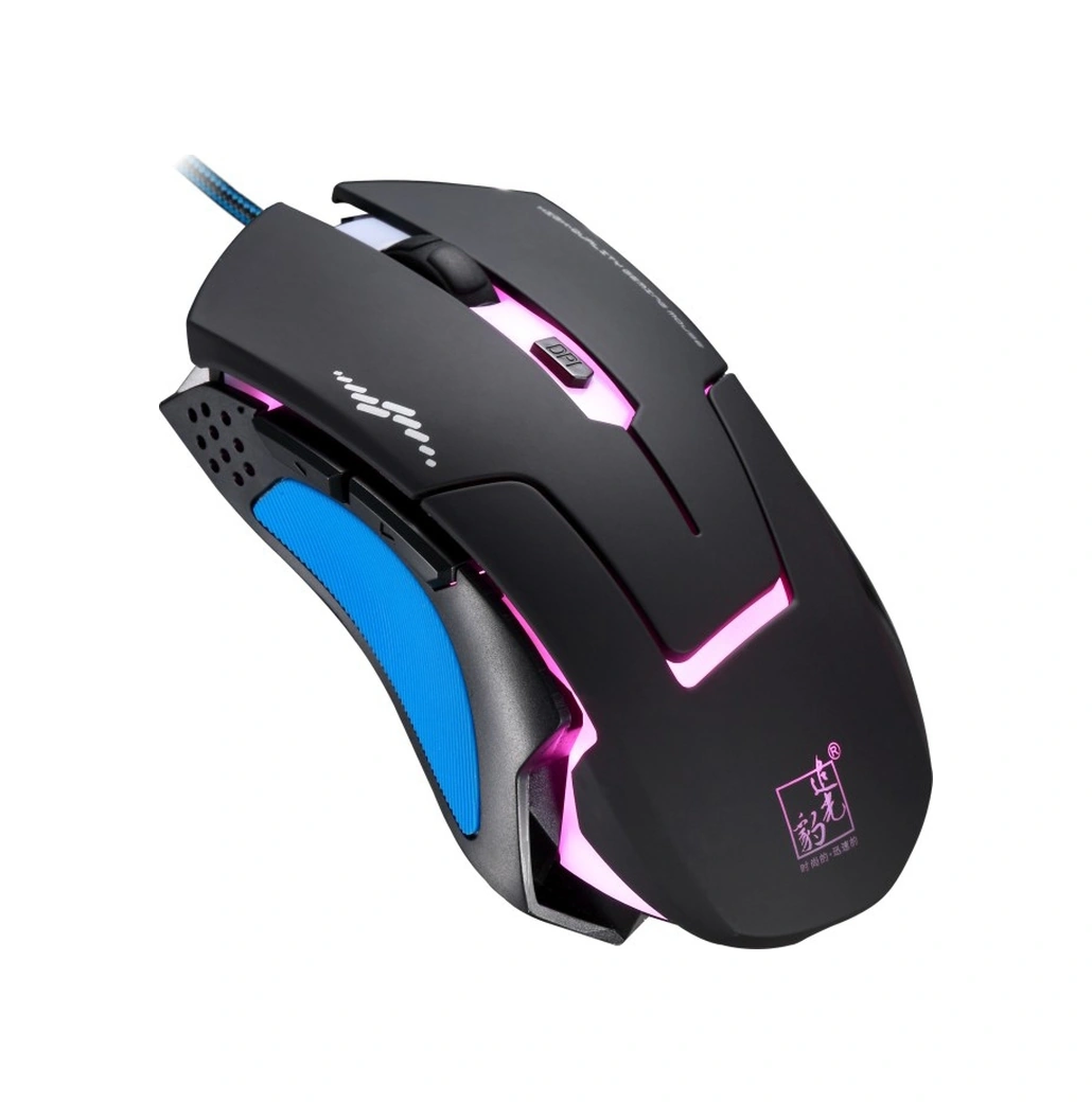 Sones Chasing Leopard T7 Usb 6 Tuşlu 2400 Dpı Üç Hızlı Ayarlanabilir Arka Aydınlatmalı Kablolu Optik Oyun Faresi Dahili Karşı Ağırlık, Uzunluk: 1,8 M Diğer