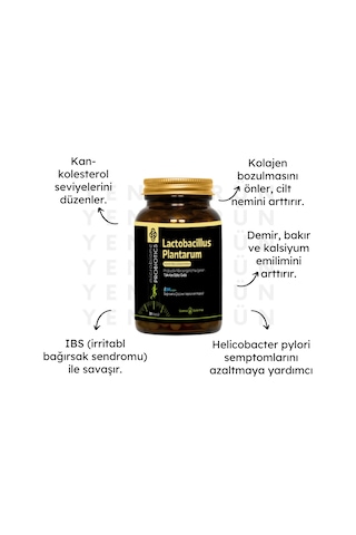 Microbiome Lactobacillus Plantarum 30 Kapsül