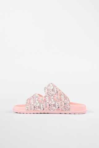 Vicco Gibli Iı Baskılı Kız Çocuk Pudra Terlik Pudra