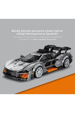 Sembo Block Mclaren Senna Gtr Yapı Bloğu Seti 308 Parça