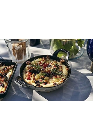 Staub Toz İstiflenebilir Fırın Kabı, Yuvarlak 20 Cm, 0,75 L İçer Diğer