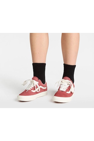 Vans Old Skool Kadın Günlük Ayakkabı Vn000d6wcrl1 Kırmızı Kırmızı