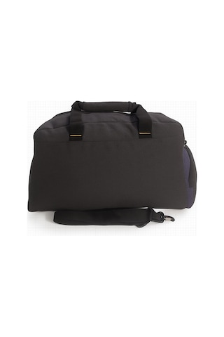 Newfull Sport Kanvas Seyahat ve Spor Çantası Ortaboy Siyah