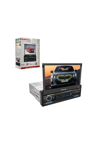Sunplus Hıtech Sp-9022 Indash Teyp 7 Inç 4x55 Watt Bluetooth Mirrorlink Kumanda