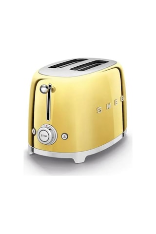 Smeg TSF01 2 Dilim Ekmek Kızartma Makinesi Altın