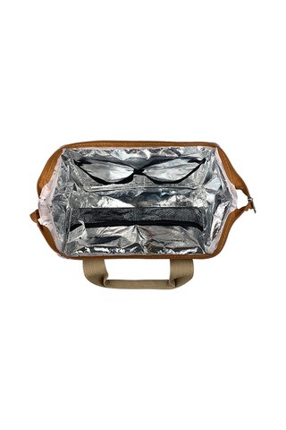 Stylo Thermo Beach Bag Baykuş Bej