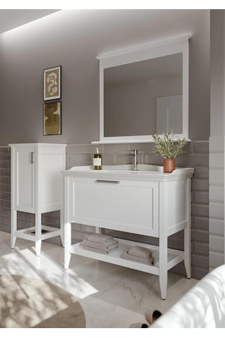Orka Bastle 80 Takım Mat Beyaz 5002560 Diğer