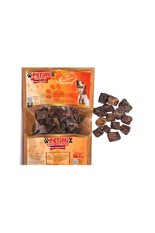 Dana Ciğer Küpleri Köpek Ödül Maması 100g