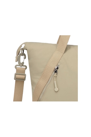 Smart Bags Mikro Poly Kumaş Büyük Boy Kadın Omuz Çantası 3335 Vizon