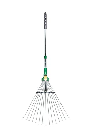 Eltu R4C02 Tırmık Metal Teleskopik Saplı Çim Tırmığı