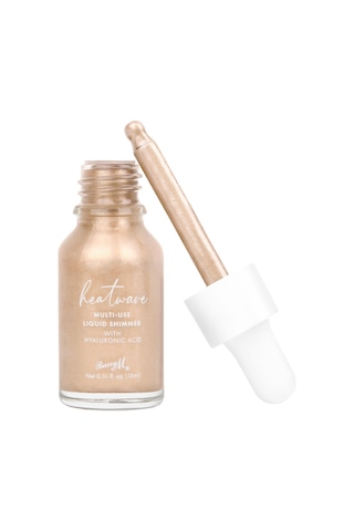 Barry M Heatwave Multi-use Liquid Shimmer Hyalunorik Asitli Likit Aydınlatıcı Allık Bej