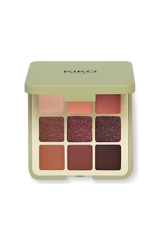 Kiko Göz Farı - Green Me Eyeshadow Palette - 102 Feisty Saffron 00
