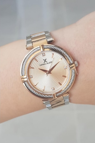 Daniel Klein Çelik Bilezik Rose Gold/Metalik Kadın Kol Saati nk1134