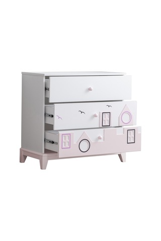 Şifonyer, City Montessori Çocuk Odası, City Şifonyer - Pembe (539773190)
