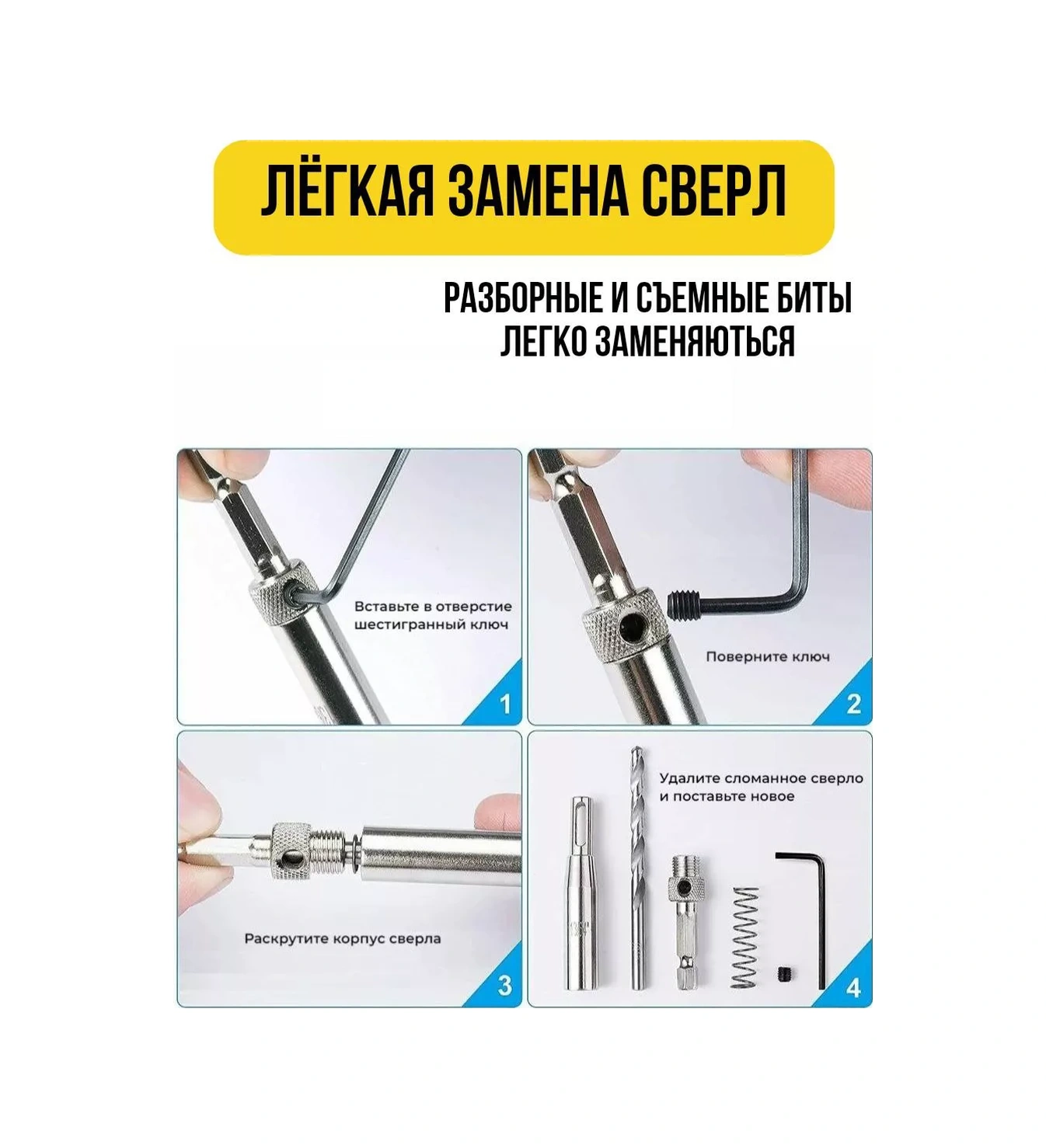 Gais Menteşe İçin Ahşap Üzerinde Kendinden Merkezleyen Delme Ucu 251667250