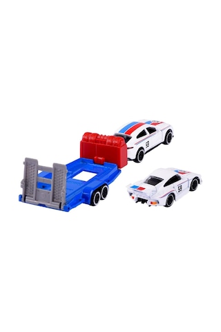 Majorette Porsche Motorsport Race Trailer Porsche Panamera Turbo + 935 K3