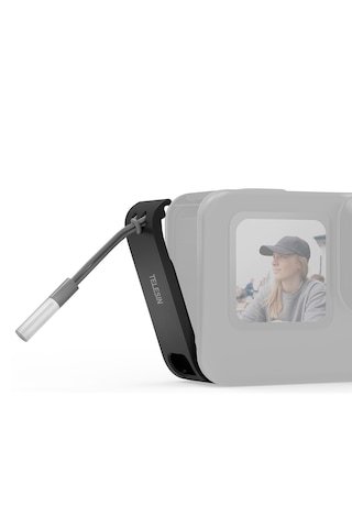 Ayex Telesin Gp-clc-901 Şarj Portlu Batarya Kapağı - Gopro Uyumlu