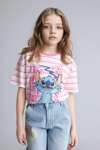 Defacto 26y801002498 Ekru Kız Çocuk T-shirt G8190a8/er105 Ekru