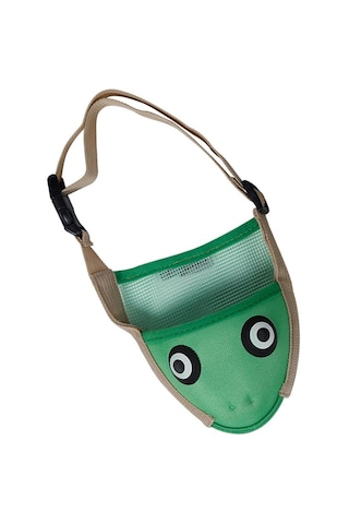 Homyl Pet Köpek Namlu Ayarlanabilir Ağız Maskesi Anti L-yeşil