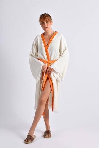 Brandsmithshop Shadow Bloom Kimono Turuncu Çok Renkli