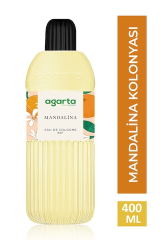 Agarta 80 Derece Mandalina Kolonyası Pet Şişe 400 ML