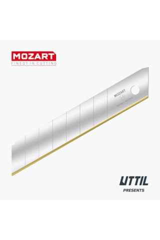 Mozart Blades 90180.051 Tin Kaplama 18mm Kır-at 100 Adet Y. Bıçak