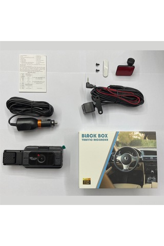 Samdoo G60 Üç Lensli 1080p Gece Görüşlü Wifi Araç Kamerası - Ön, İç, Arka Kayıt Ve İzleme