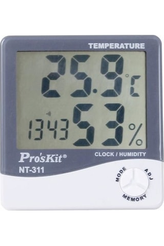 Proskit Nt-311 Dijital Sıcaklık Ve Nem Ölçer