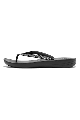 Roncato 001 Black Sandalet Kadın Diğer R08-001 Fitflop Iqushıon Sparkle Ergonomic Black Siyah