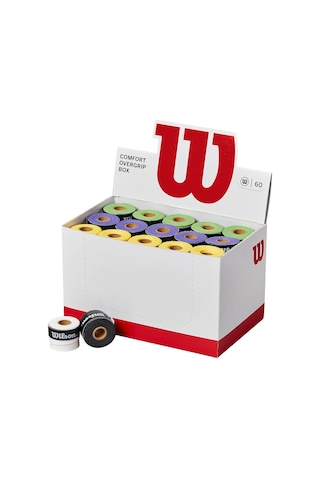 Wilson Comfort Overgrip Box 60lı Kutuda Karışık Renkli 8410701001