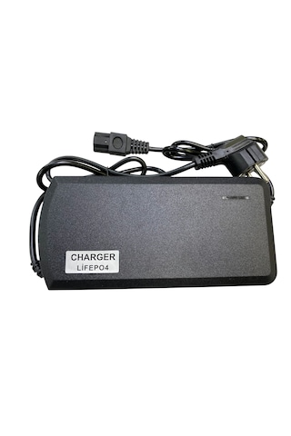 İpa Power 24s 87.6 Volt 5 A. Lifepo4 Batarya Şarj Cihazı Siyah