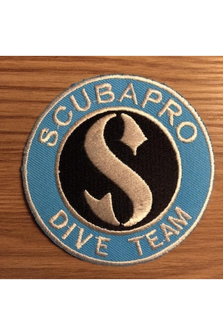 Scubapro Dive Team Patches Arma ve Kot Yamaları Çok Renkli
