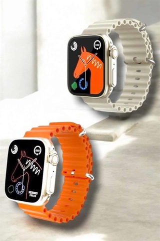 49mm Ekranlı, Kan Basıncı Ve Adımsayar Özellikli Bluetooth Akıllı Saat