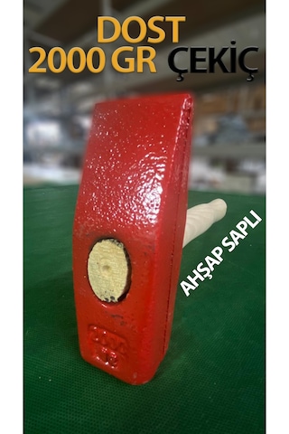 Çekiç Ahşap Saplı Sağlam Dayanıklı 2000 Gr