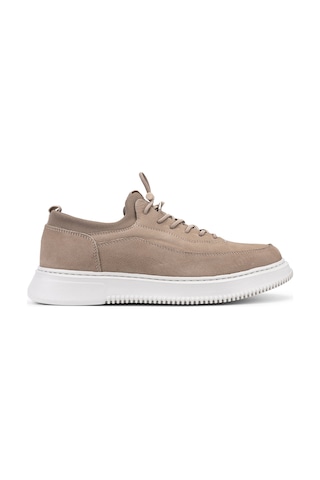 Tamer Tanca Erkek Hakiki Deri Vizon Nubuk Sneakers & Spor Ayakkabı 1204 9169-f412 Erk Ayk Y26 Vızon Nbk
