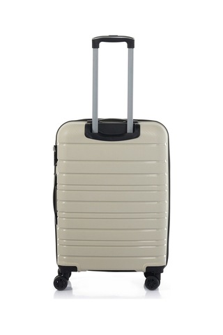 Hotowa Gold Pp Valiz 8010 Ekru Tsa Kilitli Orta Boy Beyaz