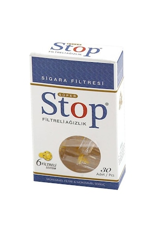 Stop 6 Filtreli Ağızlık 30'lu x 20 Paket