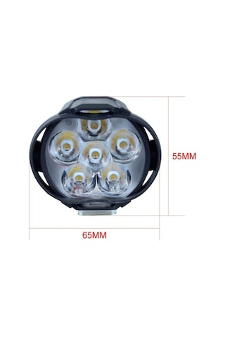 Motosiklet Sis Far Montaj Sis Drl Lamba  Motosiklet Için 2 adet