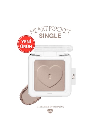 Peripera Heart Pocket Single M12 Carving With Shading