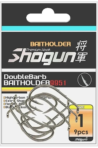 Shogun 9951 Baitholder İğne No:6 Pakette 10 Adet No:6